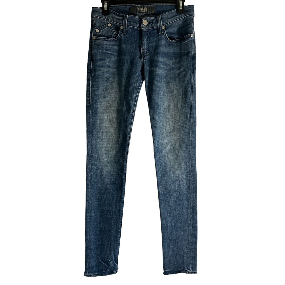 Rock & Republic Size 27 Ollie Studded Embellished Straight Leg Denim‎ Jeans